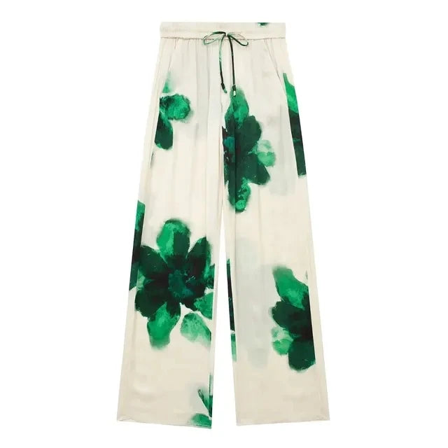 ELISA™ CONJUNTO DOS PIEZAS CAMISA + PANTALON