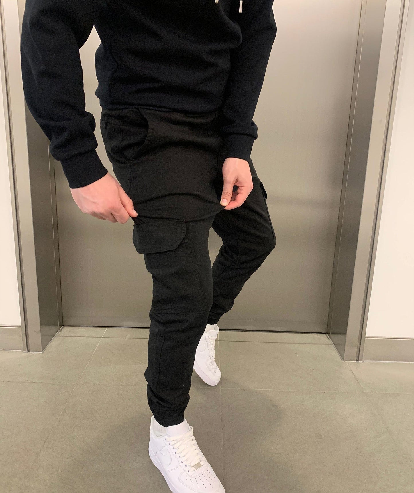 PANTALON CARGO COUPE JOGGER