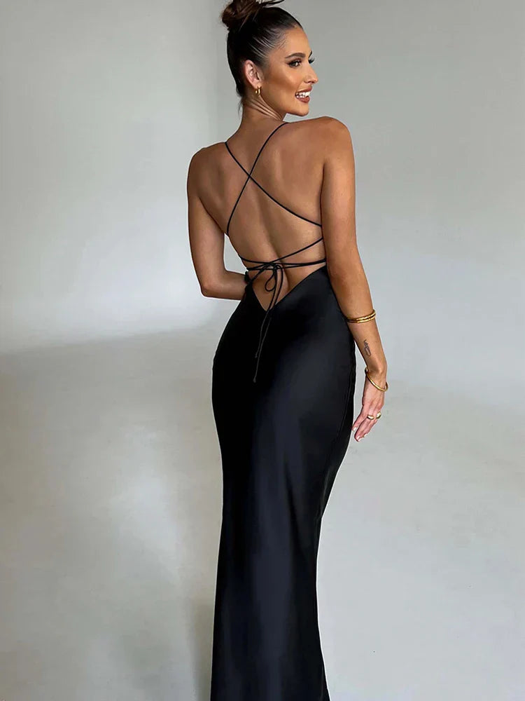 VESTIDO ZAFIRO™ - VESTIDO LARGO DE LUJO