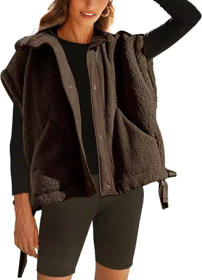 Chaleco Sherpa™ Abrigo sin mangas mujer