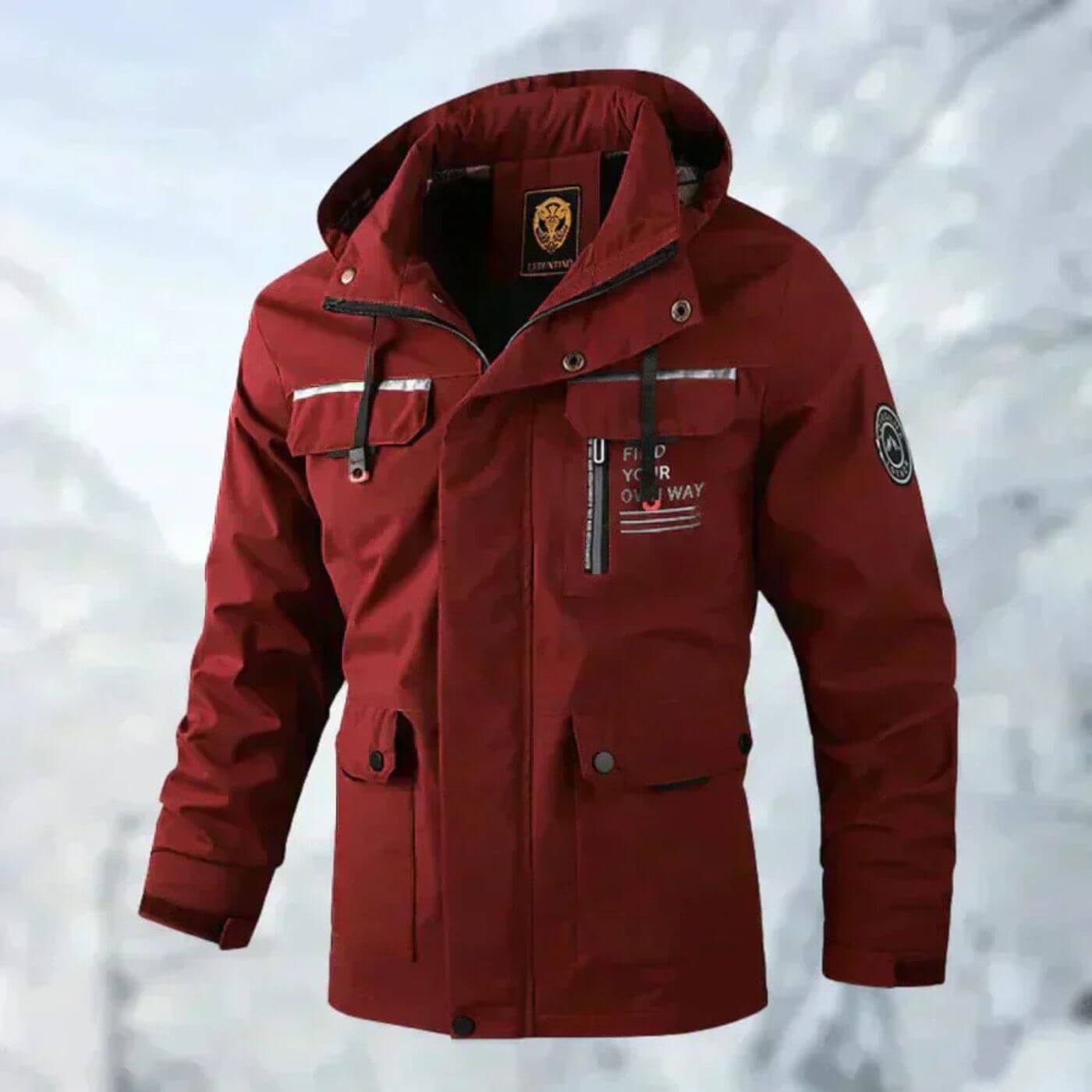 Chaqueta impermeable para exteriores