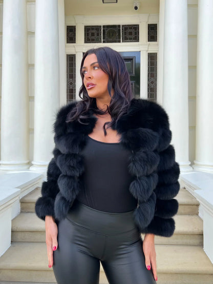 Chaqueta de piel Tiana Elegance