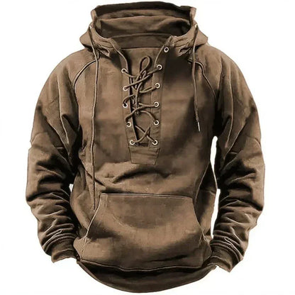Sudadera con capucha retro: calidez, comodidad y estilo para cada aventura.