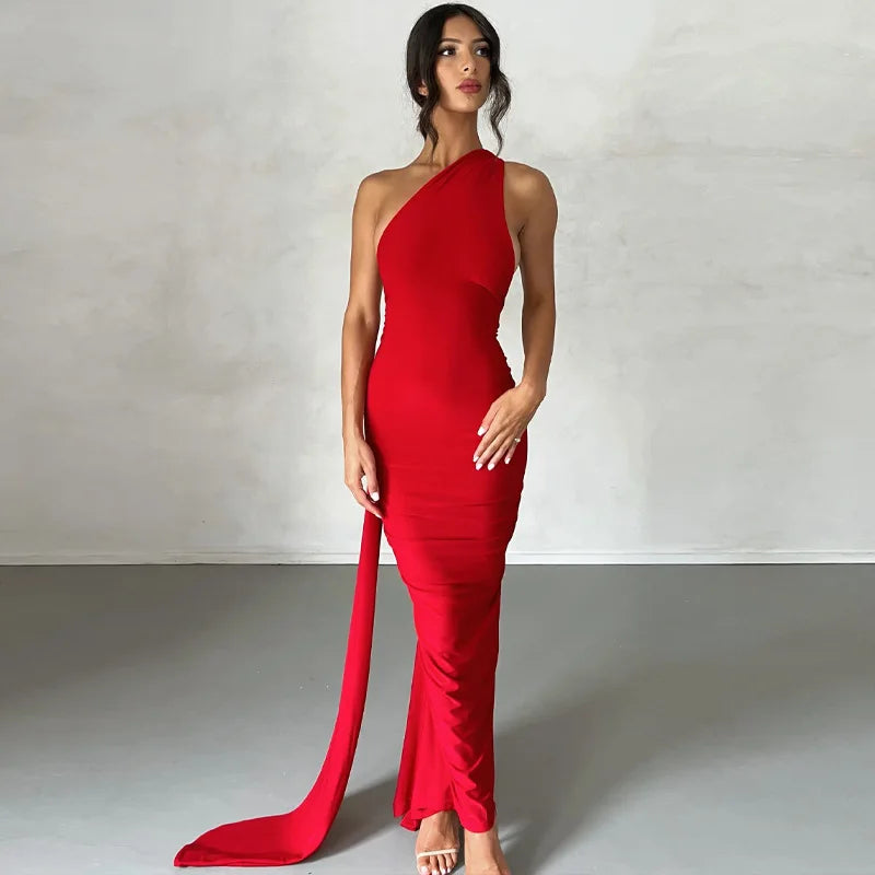 Vestido Largo sin espalda Celestial®