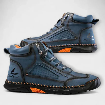 ZAPATOS ALTOS DE CUERO INDESTRUCTIBLES, IMPERMEABLES Y ORTOPEDICOS